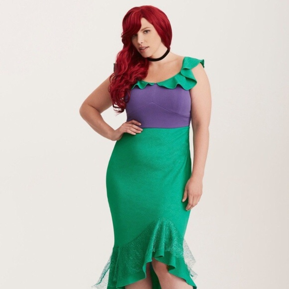 Torrid Little Mermaid Ariel Costume/Cosplay/Dress